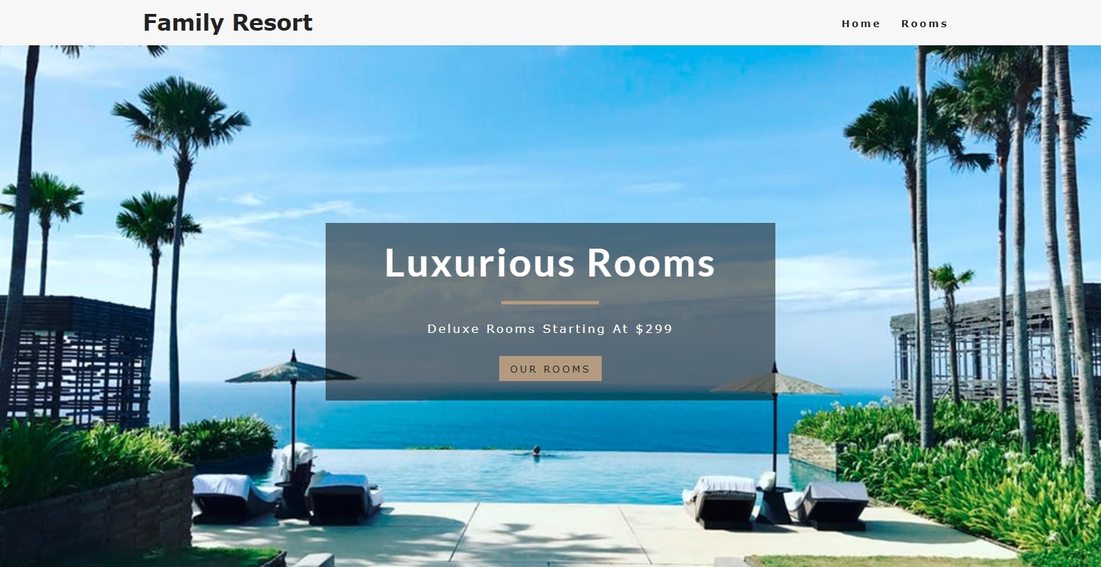 Resort website